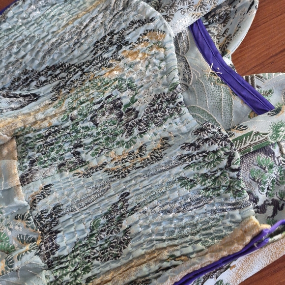 Vintage Fugibayashi Tiki Dress Small/Medium - Picture 3 of 12